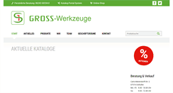 Desktop Screenshot of gross-werkzeuge.de